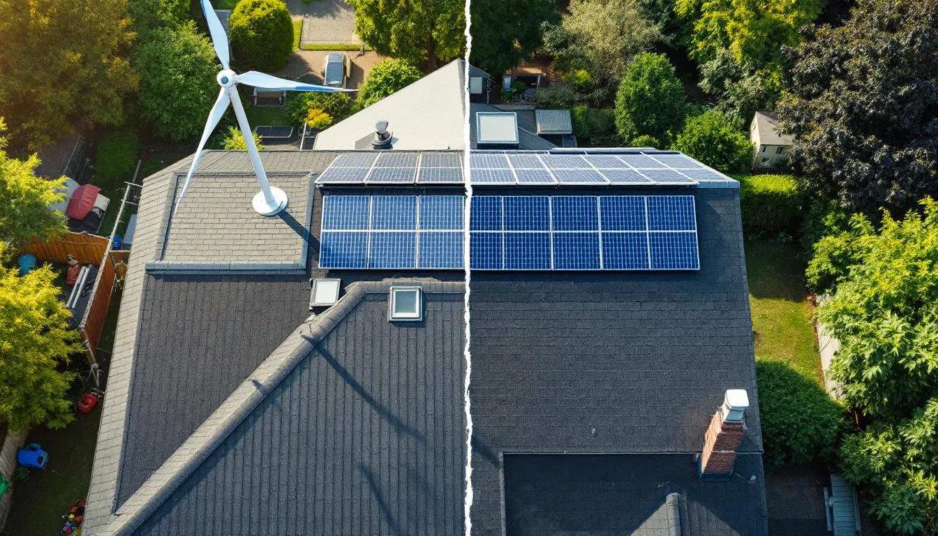 Home Wind Turbine vs Solar Panels: Which Wins for Your Site