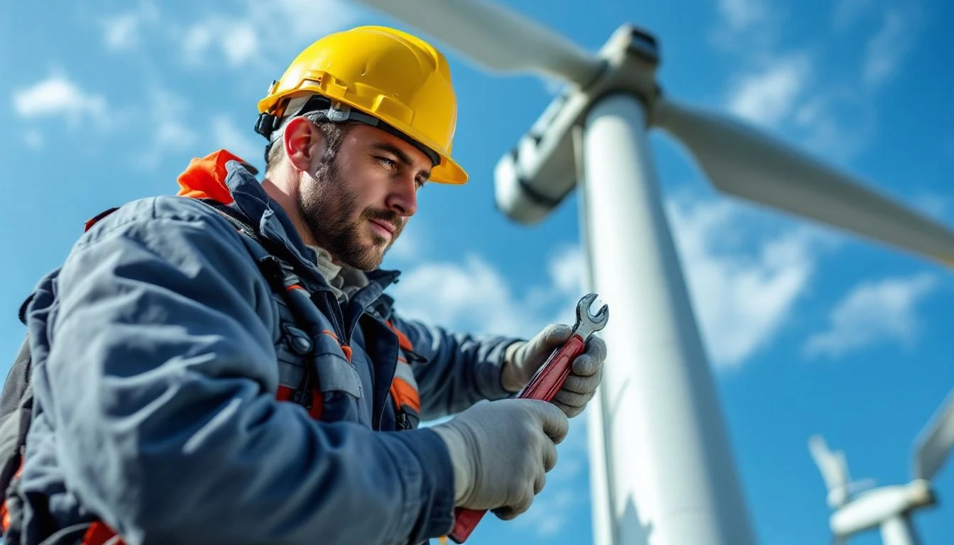How to Lubricate Wind Turbine Bearings: Schedule & Grease Guide