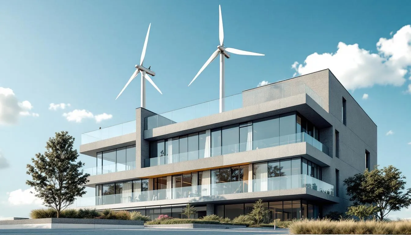 Parapet-Mounted Wind Systems for Low-Rise Commercial Buildings