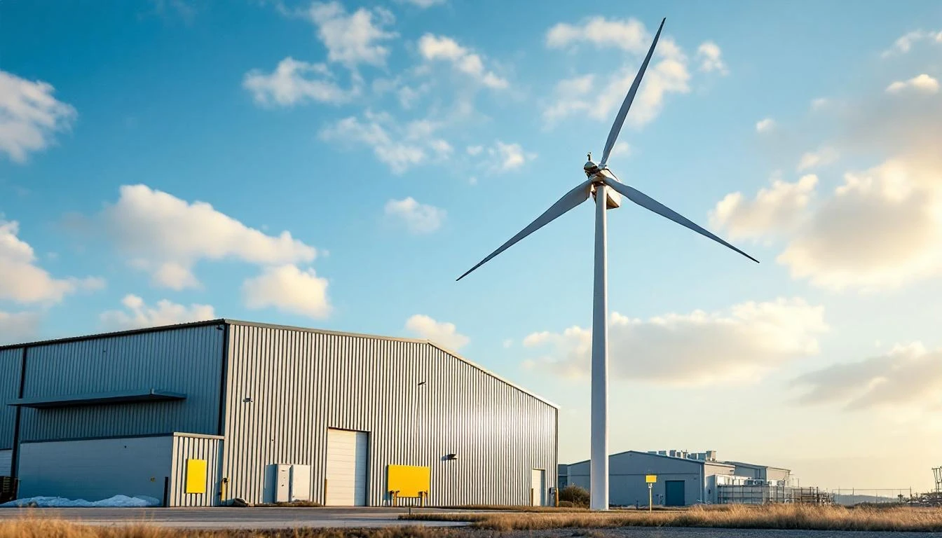 Wind Energy for Warehouses and Light Industrial Sites