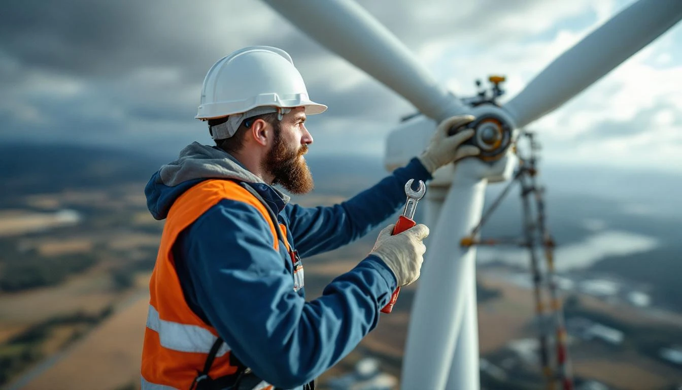 Wind Turbine Ice on Blades: Detection, Mitigation & Shutdown